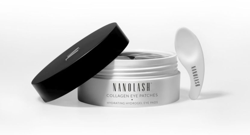 Plasturi cu colagen pentru ochi nanolash